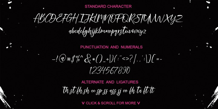 Indigold Script Font Indigold Script Font