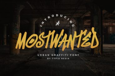 MostWanted Graffiti Font