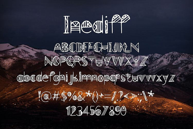 Inediff Blackletter Font