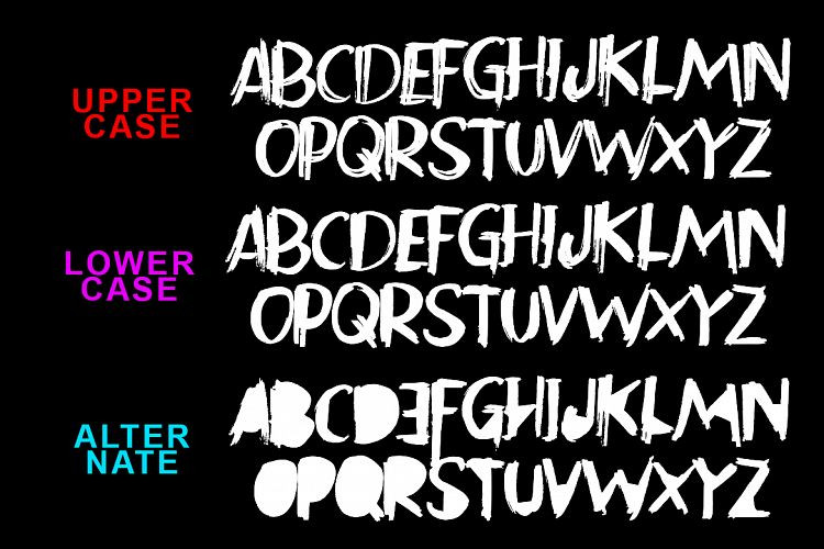 Aldhes Fancy Font Regular