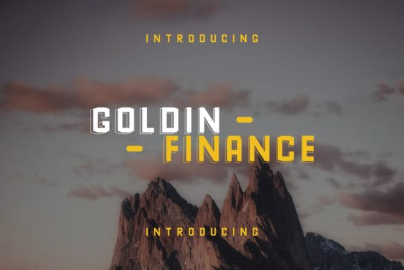 Goldin Finance Font