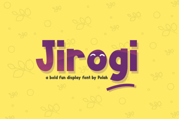 Jirogi Font