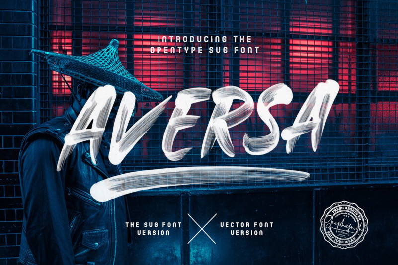 Aversa SVG Font