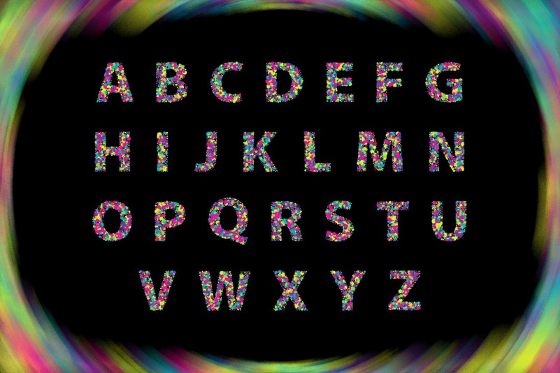 Colorblind OTF Colorful Font Colorblind OTF Colorful Font