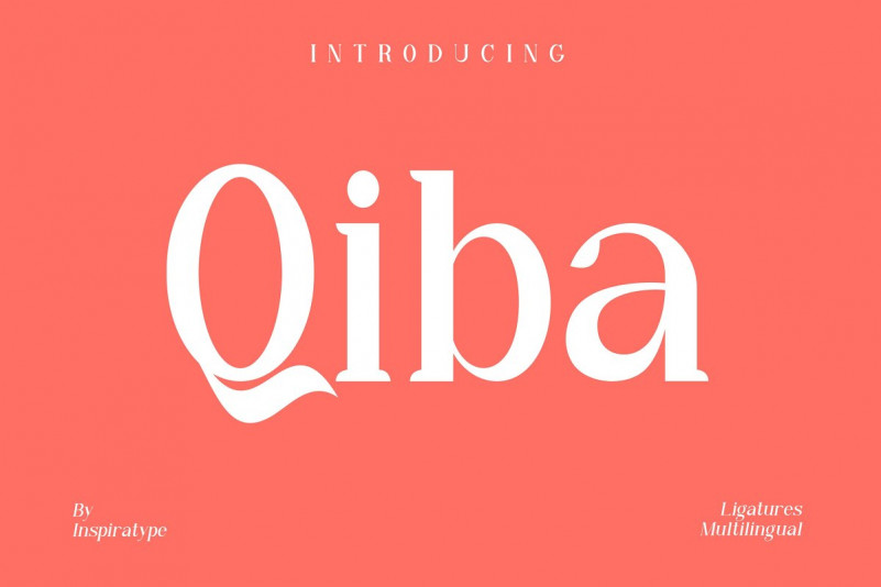 Qiba - Simple Serif Font