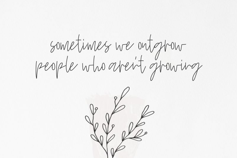 Wildflowers - A Handwritten Font