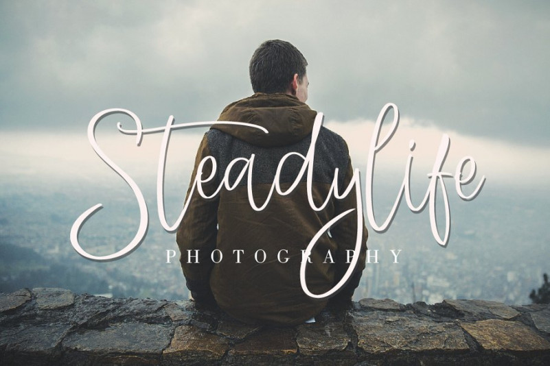 StayHigh Signature Font