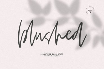 BLUSHED SCRIPT Font