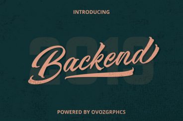OFF BackEnd Fonts