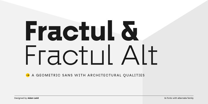 Fractul Font Family Fractul Font Family