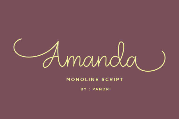 Amanda Font