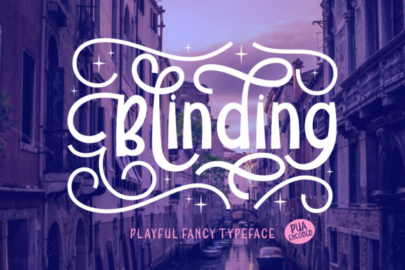 Blinding Font
