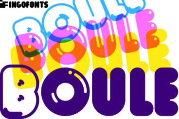 Boule Plus Font