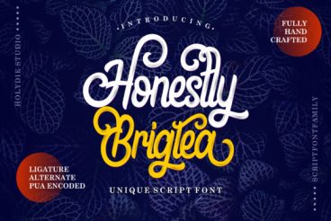 Honestly Brigtea Font