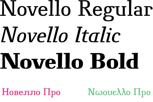 Novello Pro Font