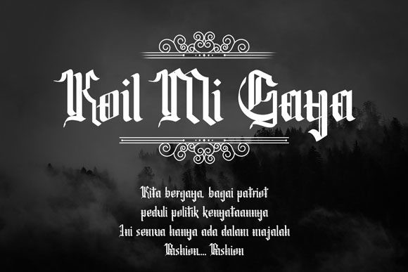 Omerta Font