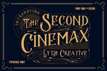 The Second Cinemax Font