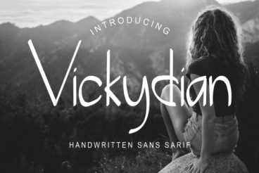 Vickydian Font