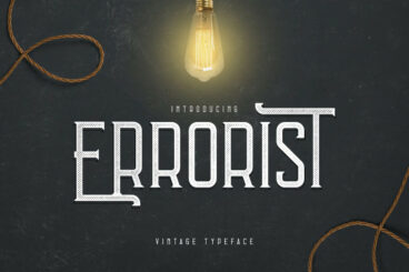 Errorist - Vintage Font