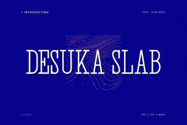 Desuka Slab Font