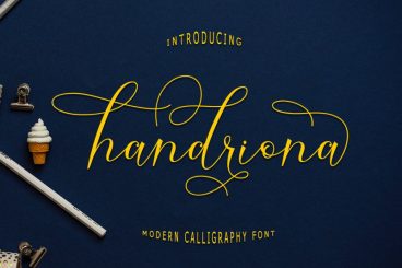 Handriona Script Font