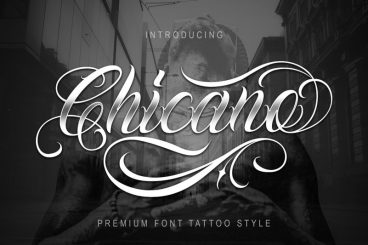 Chicano Font | Tattoo Style