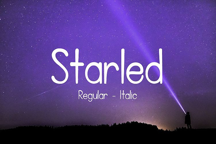 Starled Script Font