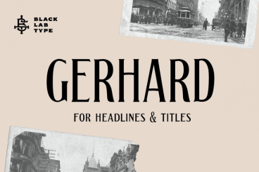 Gerhard - Vintage Display Font