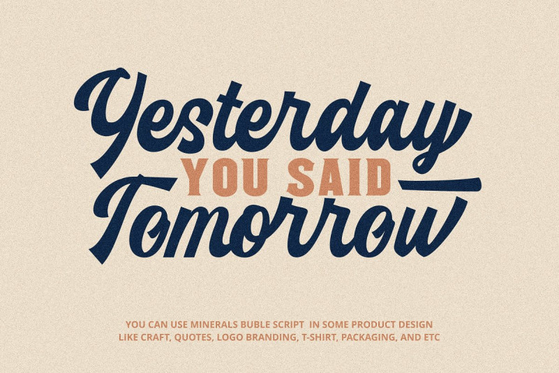 Minerals Buble Bold Font - Free Font
