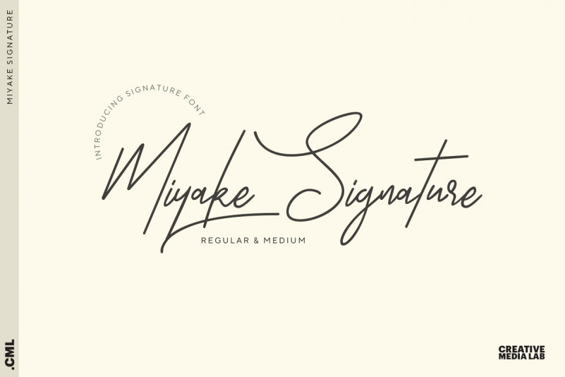 Miyake Font