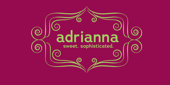 Adrianna Font Family Adrianna Font Family