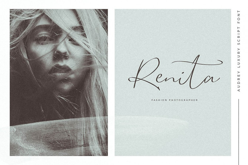 Audrey | Luxury Script Font