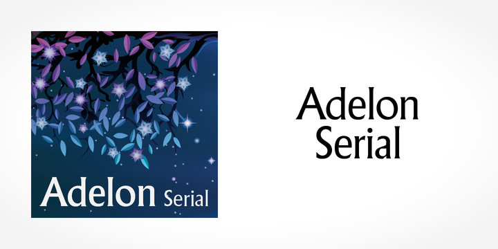 Adelon Serial Font Family