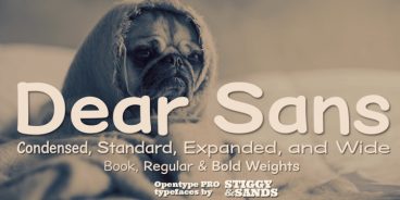 Dear Sans Font Family