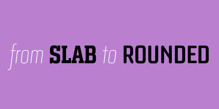 Bourgeois Rounded Font Family Bourgeois Rounded Font Family