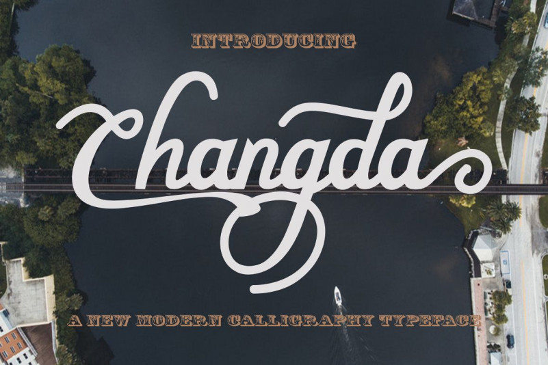 Changda Script Font