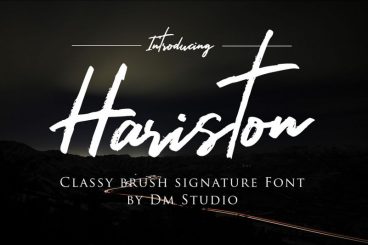 Hariston - Classy Signat Font