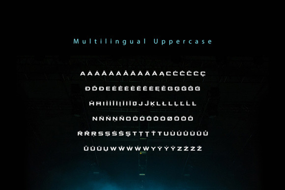 Quadra font