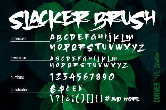 Slacker font