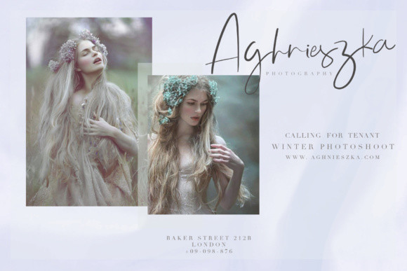 White WInter Font