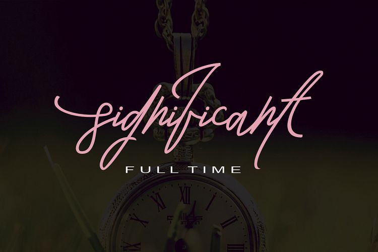 Zenithal Script Font