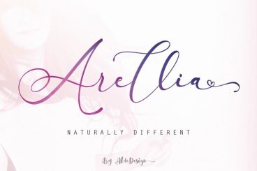 Arellia Script Luxury Font