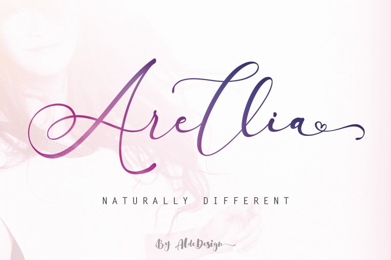 Arellia Script Luxury Font Arellia Script Luxury Font
