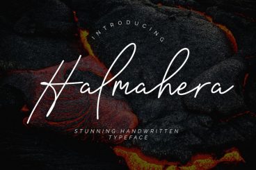 Halmahera Handwritten Script