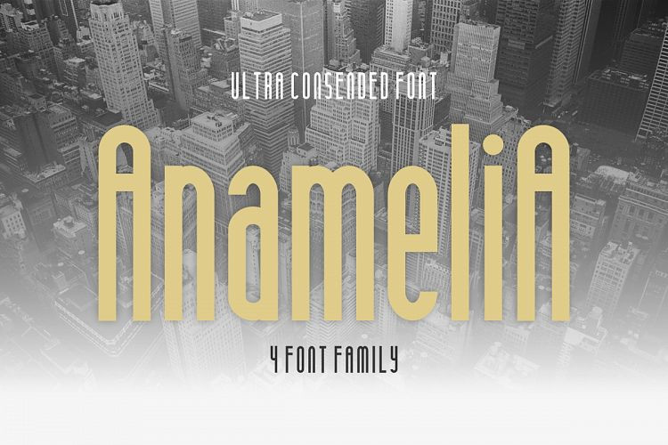 Anamelia Regular Font