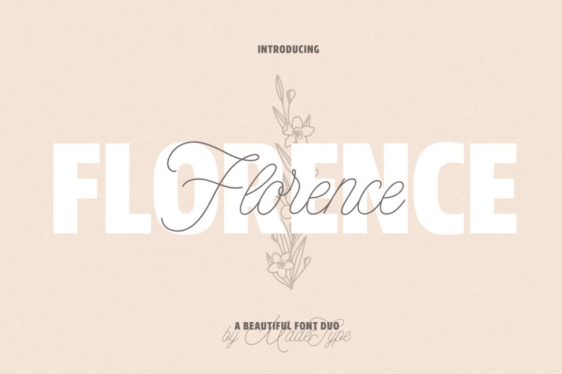 MADE Florence | a Beautiful Font