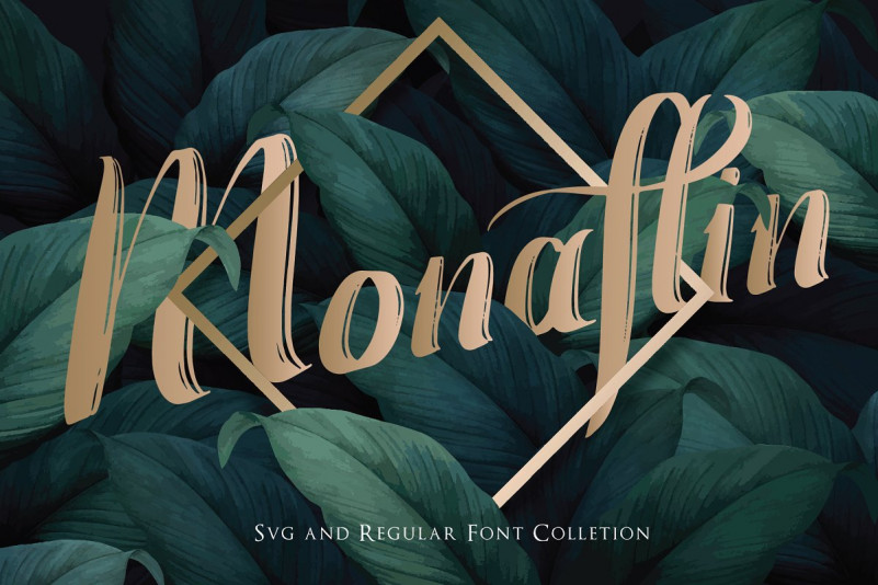 Monaflin Regular Font Monaflin Regular Font