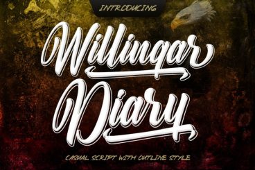 Willingar Diary Font