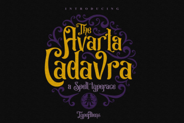 Avarta Cadavra + Extra Font