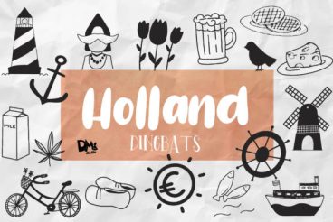 Holland Dingbats Font